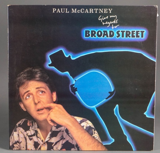 Paul McCartney "Give My Regards to Broad Street" LP Vinyl