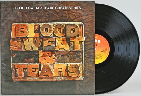 Blood, Sweat & Tears "Greatest Hits" LP Vinyl