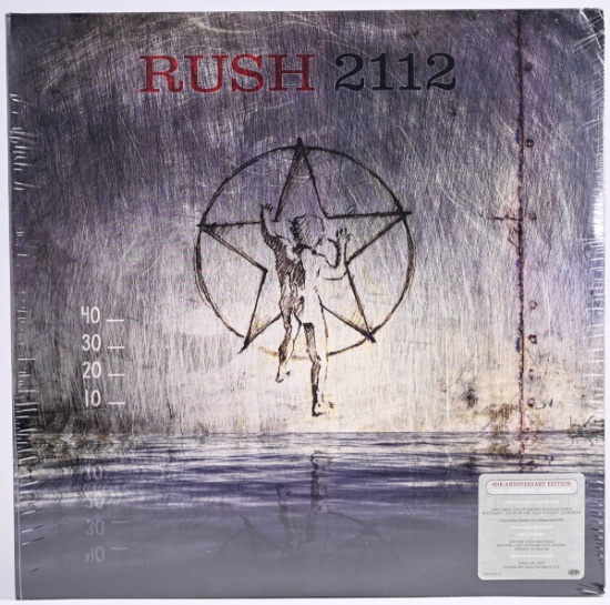 Rush "2012" 40th Anniversary Edition 3 x LP Vinyl