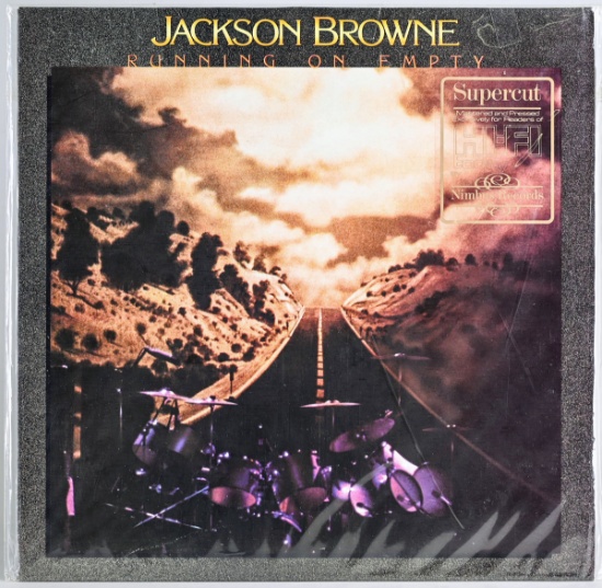 Jackson Browne "Running on Empty" LP Vinyl Supercut