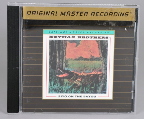 Neville Brothers "Fiyo on the Bayou" Original Master Recording CD
