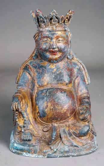 Gilt Bronze Buddha Statue