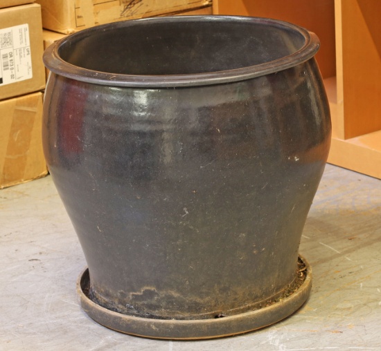 Black Planter Pot
