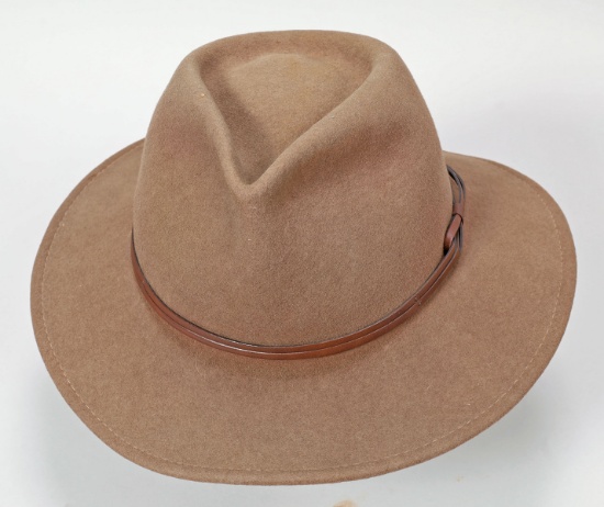 "Country Gentleman" Lite Felt 100% Wool Hat, Sz. X Large