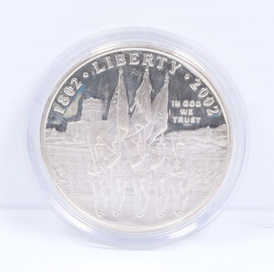 2002-W West Point Bicentennial Commemorative Silver Dollar