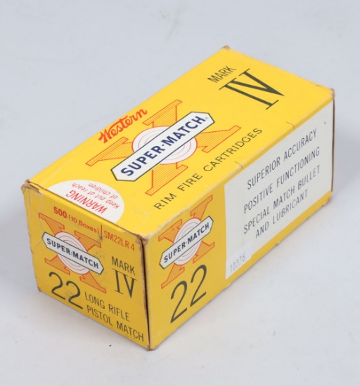 .22 LR Mark IV Pistol Match Ammo, 500 Rds.
