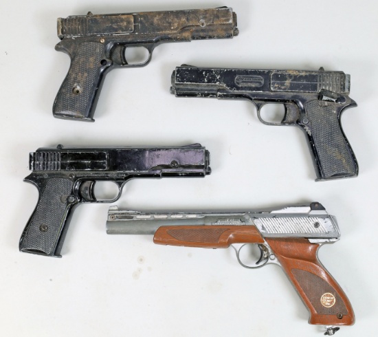 3 Marksman Repeater Air Pistols, Powerline 1200 Air Pistol - Parts or Repair