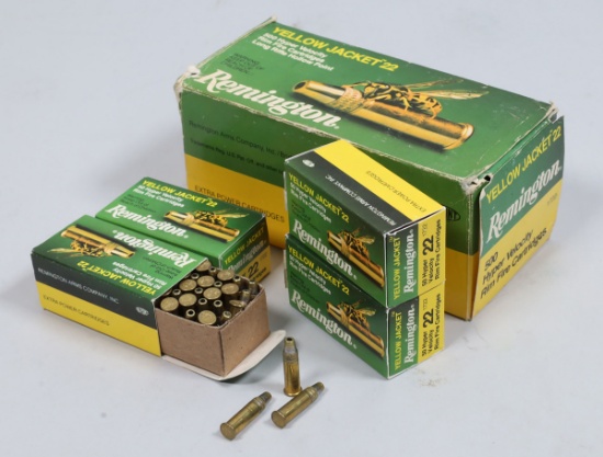 Remington "Yellow Jacket" .22 Ammo, 500  Rds.