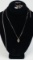 2 - 925 Necklaces & 2 Unmarked Pendants
