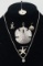 3 - 925 Pendants, 1 - Sterling Frog &