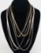 3 - 14K Necklaces, 2 - 925 Necklaces &