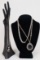 3 - 925/Sterling Necklaces, 2 w/Pendants