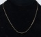 18K Yellow Gold Necklace, 3.4 Grams