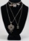 3 Sterling/925 Necklaces w/Pendants