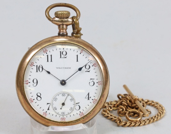 Waltham Pocket Watch w/ Chain