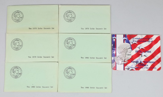 1979-1980 Dollar Sets ~ 24 Coins Total