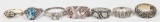 7 - 925 Rings, Sizes 6 to 9.50