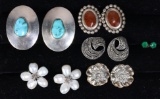 6 - Sterling / 925 Earrings