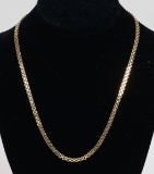 14K Bismarck Style Chain Necklace
