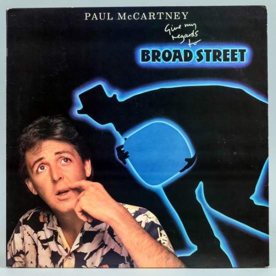 Paul McCartney & Wings "Give My Regards to Broad Street" LP Vinyl