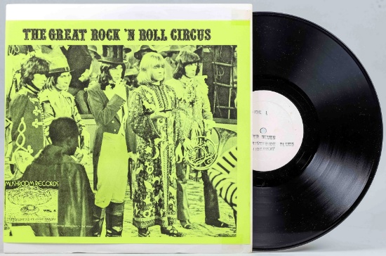 Lennon, Richards, Zeppelin, Cream, Buffalo Springfield "The Great Rock 'N Roll Circus"  LP Vinyl