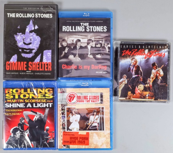 The Rolling Stones Concert DVDs - 5 Quantity