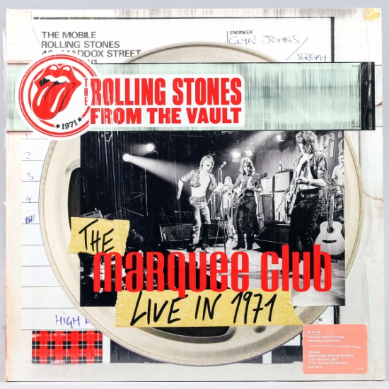 The Rolling Stones "The Marquee Club - Live 1971" LP Vinyl & DVD
