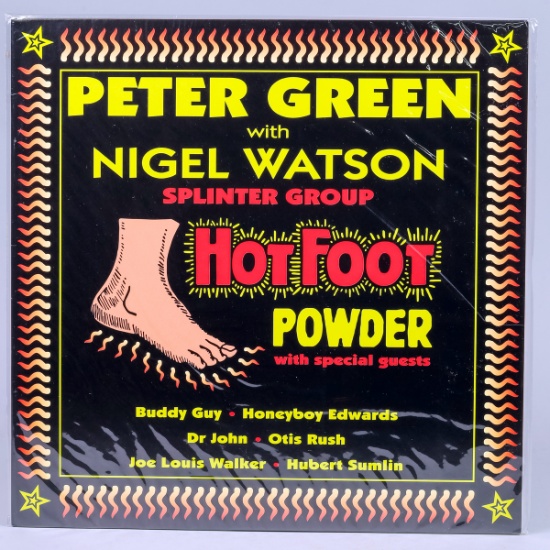 Peter Green w/ Nigel Watson  “Hot Foot Powder” LP Vinyl