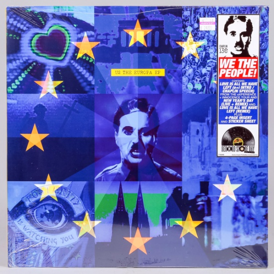 U2 "We the People - Europa EP" Vinyl