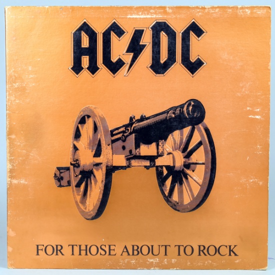 AC/DC "For Those About to Rock" LP Vinyl