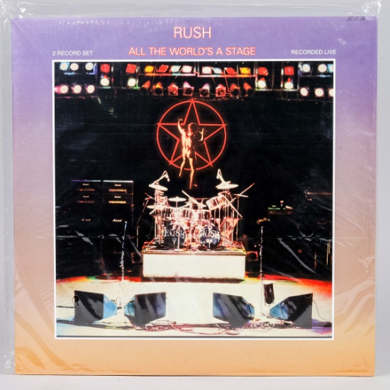 Rush "All the World's a Stage" 2 x LP Vinyl