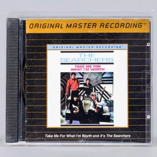The Searchers "Take Me for What I'm Worth & It's the Searchers" CD Original Master Recording