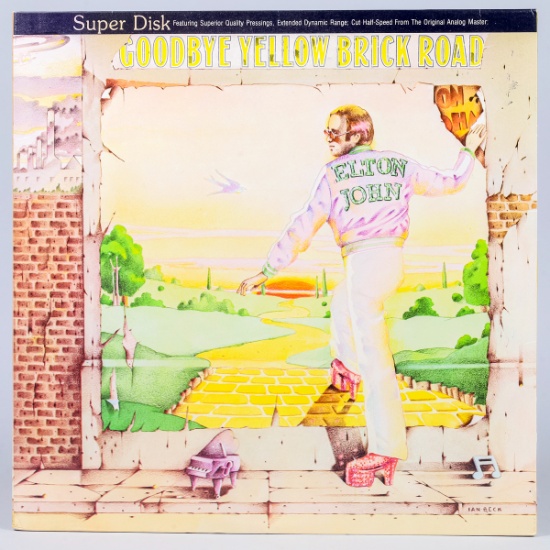 Elton John  "Goodbye Yellow Brick Road"  Superdisk 2 x LP Vinyl