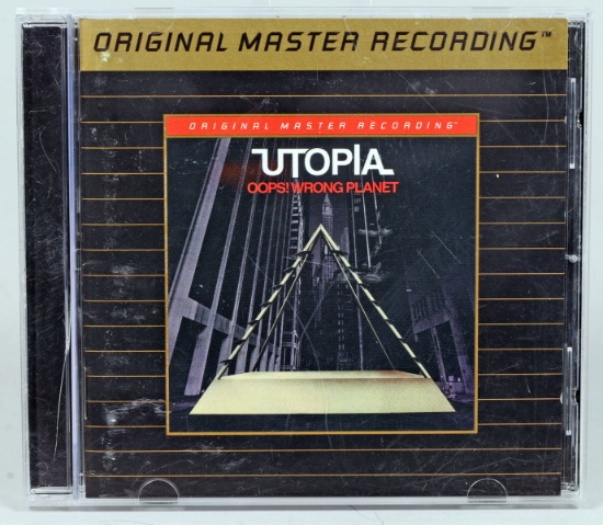 Utopia "Oops! Wrong Planet" CD - Original Master Recording