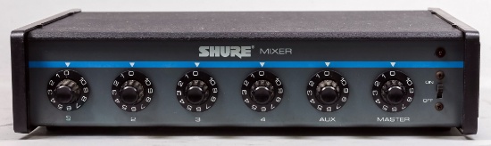 Shure 4 Channel Mike Mixer