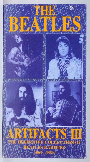 The Beatles "Artifacts III"  4 x CD Box Set