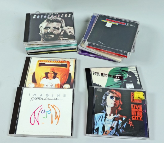 Starr, Harrison, Lennon, McCartney CDs, 15 Quantity
