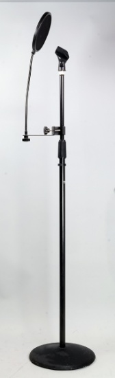 Microphone Stand w/ Pop - Wind Filter