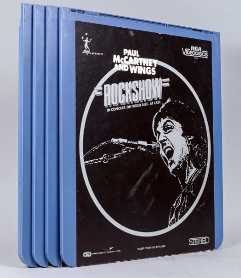 5 RCA VideoDiscs: McCartney, The Who, Pink Floyd & Others