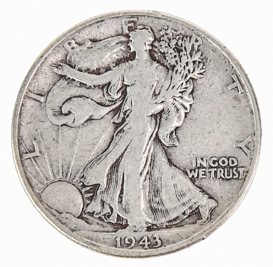 1943-P Walking Liberty Half Dollar
