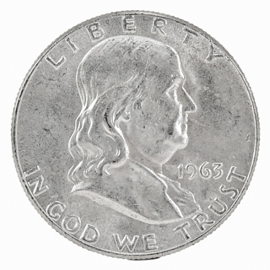 1963-P Franklin Half Dollar