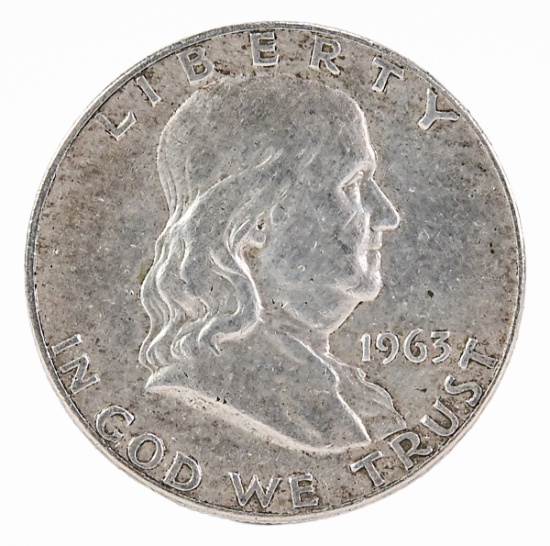 1963-D Franklin Half Dollar