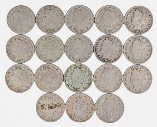 18 Liberty V Nickels