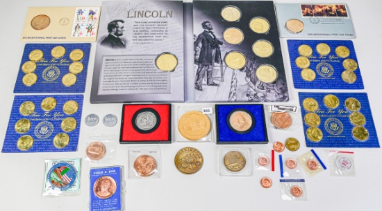 1st Misc Bag Of Tolken's, Medals, Medallions & More