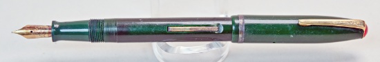 Green Wearever Fountain Pen w/ 14k Nib