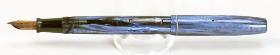 Waterman Blue "Ideal" Fountain Pen w/ 14k Nib
