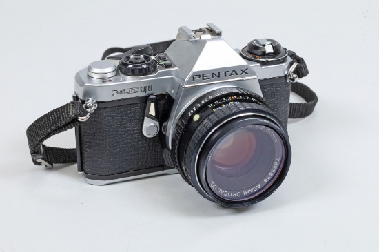 Pentax ME Super 35mm Film Camera w/ Manual