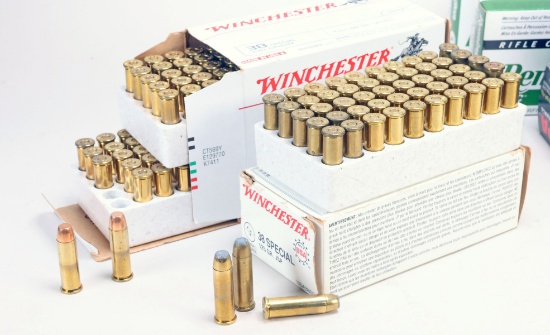 Wichester 38 Special Cartridges, 150 Rds.
