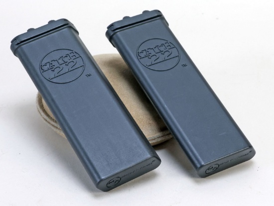 2 Marble Arms Blackie Collins "Catch .22" Ammo Dispensers