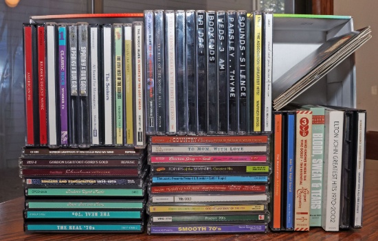 50 +- CDs - Simon & Garfunkel, Gordon Lightfoot, Elton John & More